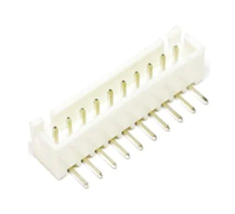 Connector JST-XH 2.54mm pitch 10-pin female horizontaal PCB